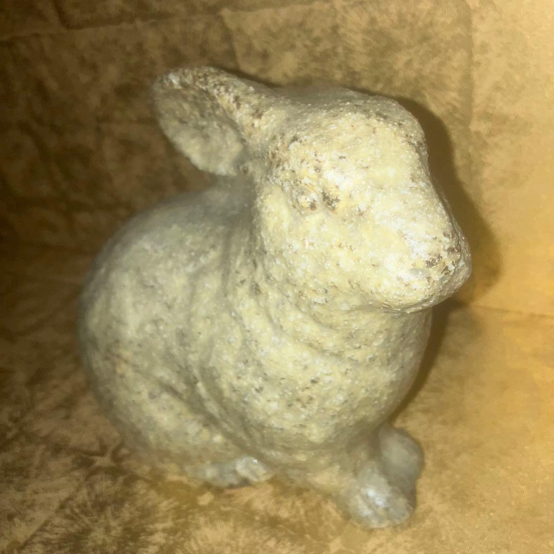 【特級呪物】ツキを呼び込む　運気飛躍のウサギ像　曰く付き　縁起物　開運　幸運