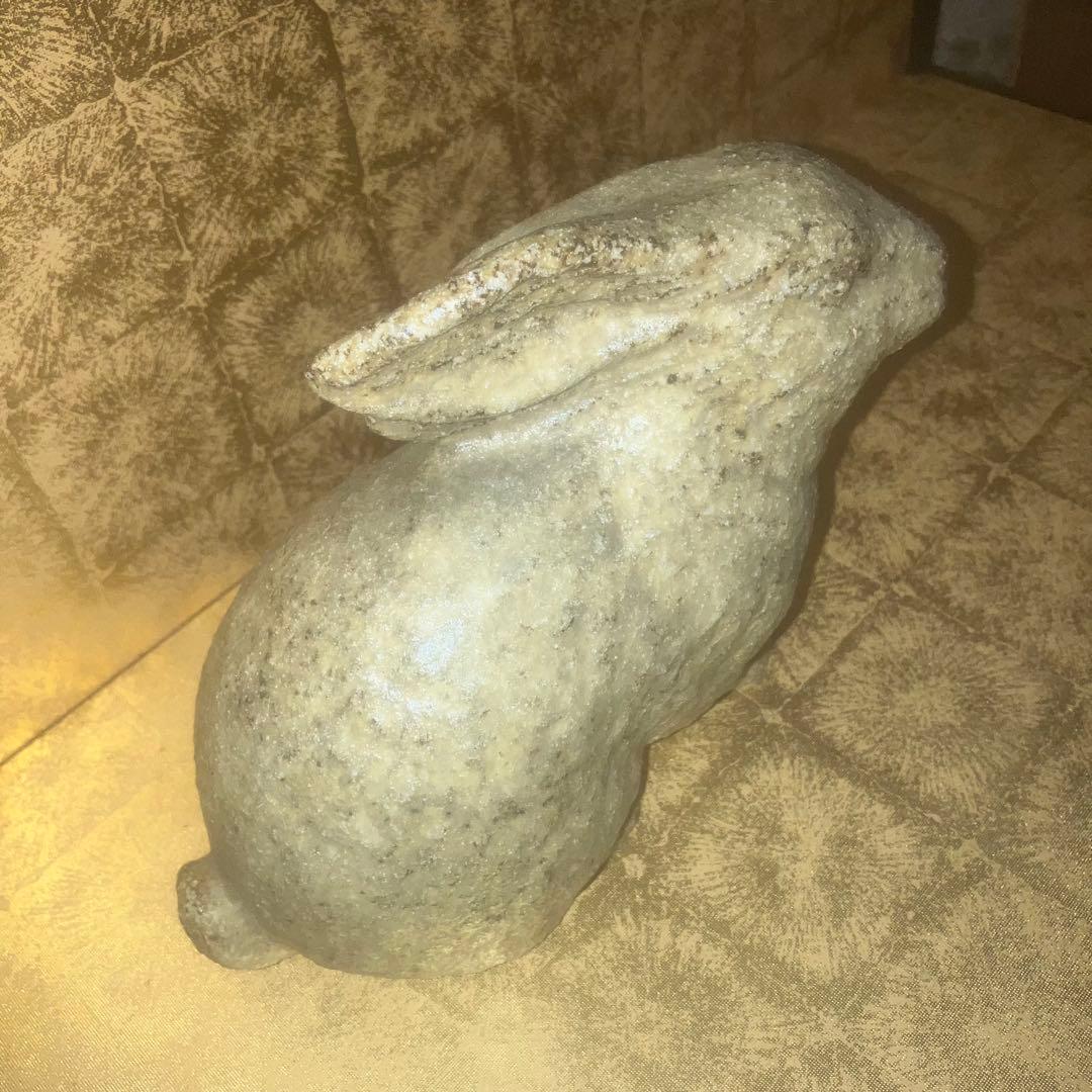 【特級呪物】ツキを呼び込む　運気飛躍のウサギ像　曰く付き　縁起物　開運　幸運