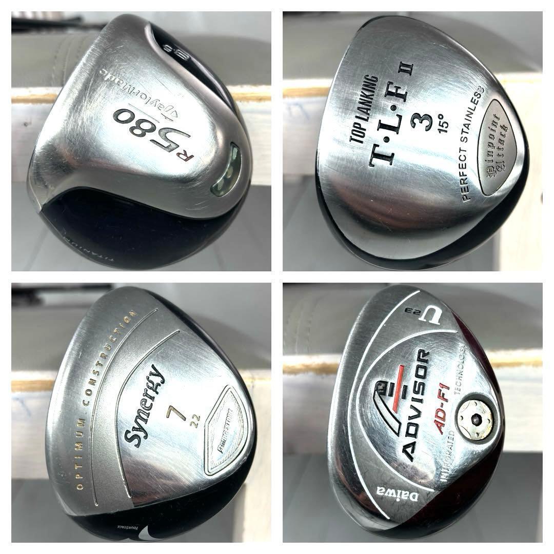 本格派 メンズゴルフクラブ 本 フルセット ゴルフセット お試しセット 豪華