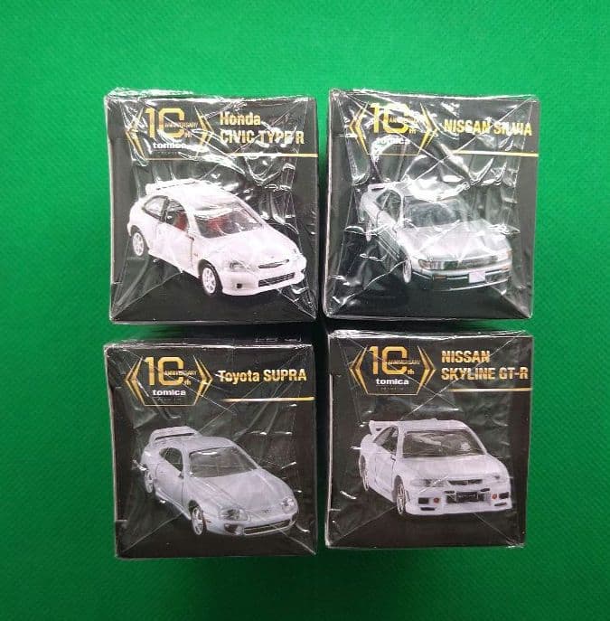 トミカプレミアム 10周年 復刻 日産 スカイライン GT-R 他、４台セット