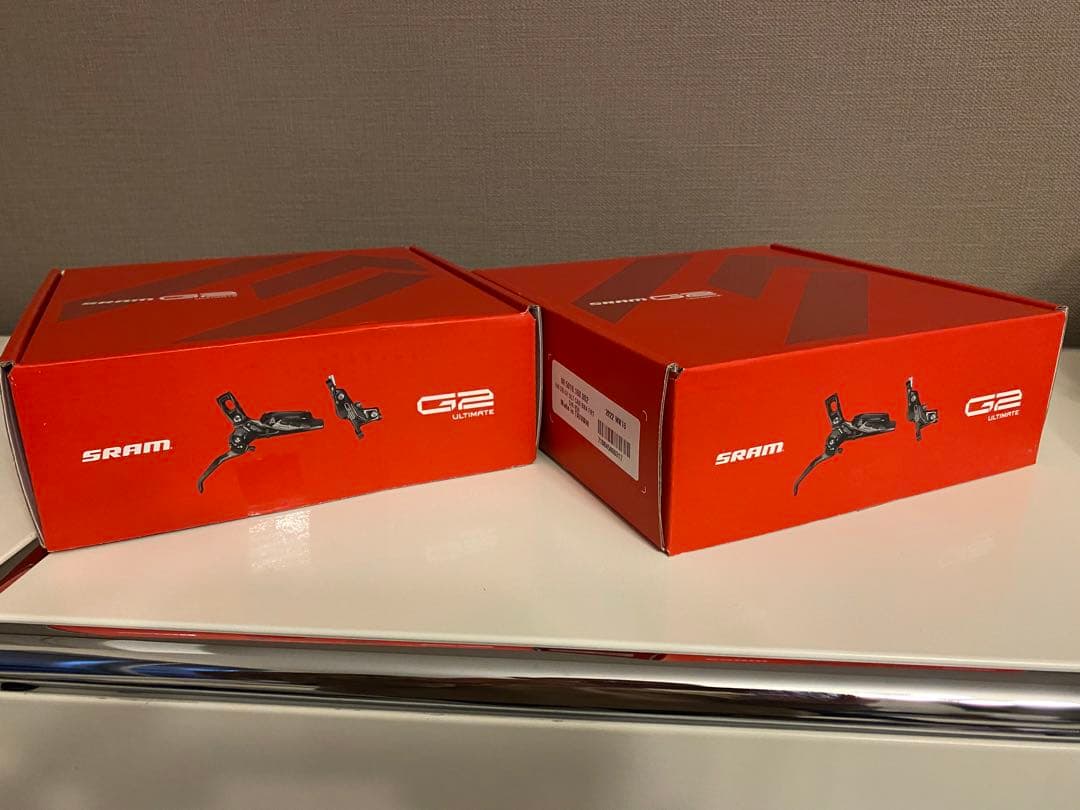 SRAM G2 ULTIMATE BLACK 前後ブレーキセットスラムブラック