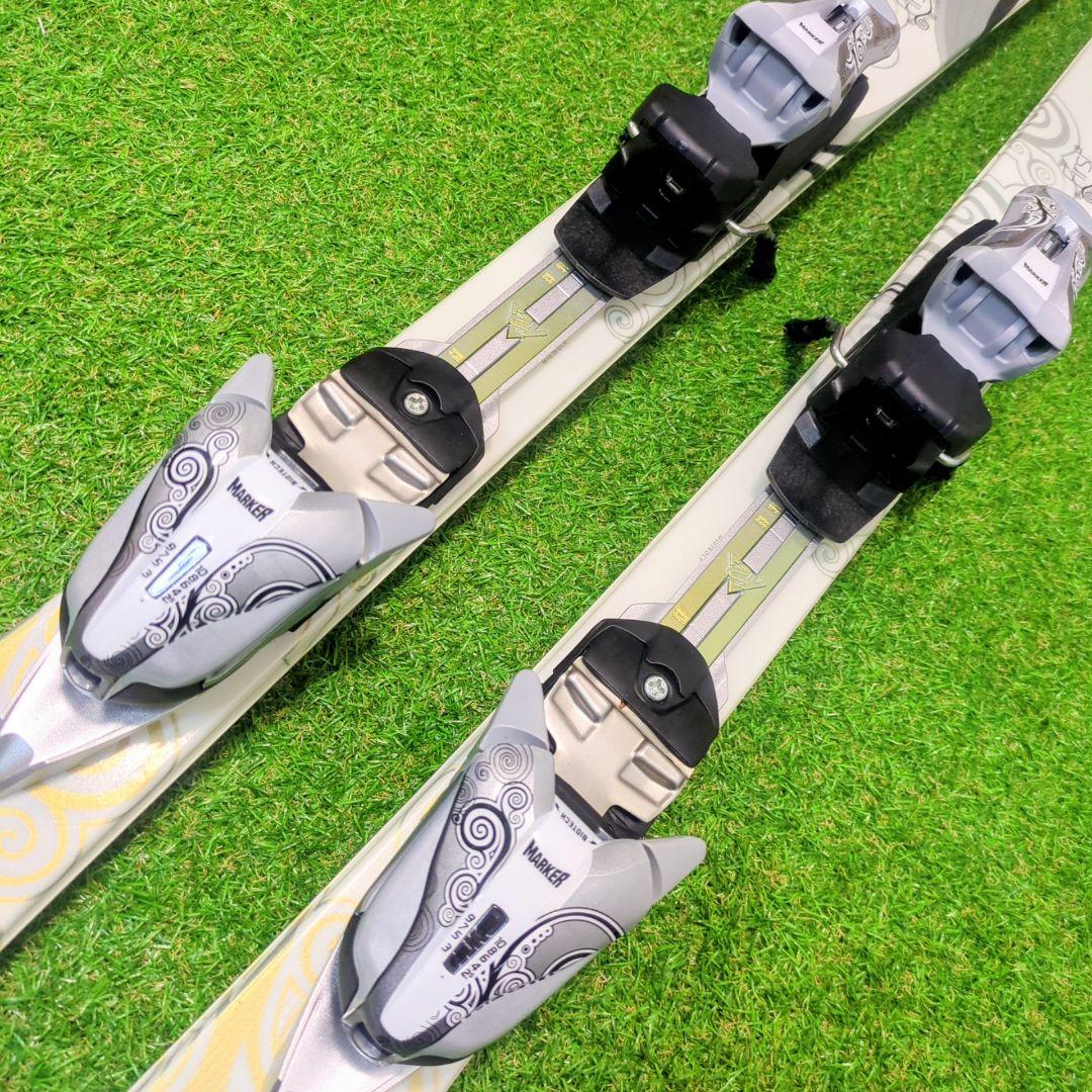 【極美品】K2 レディーススキーセット 149cm 3点セット　スキー板