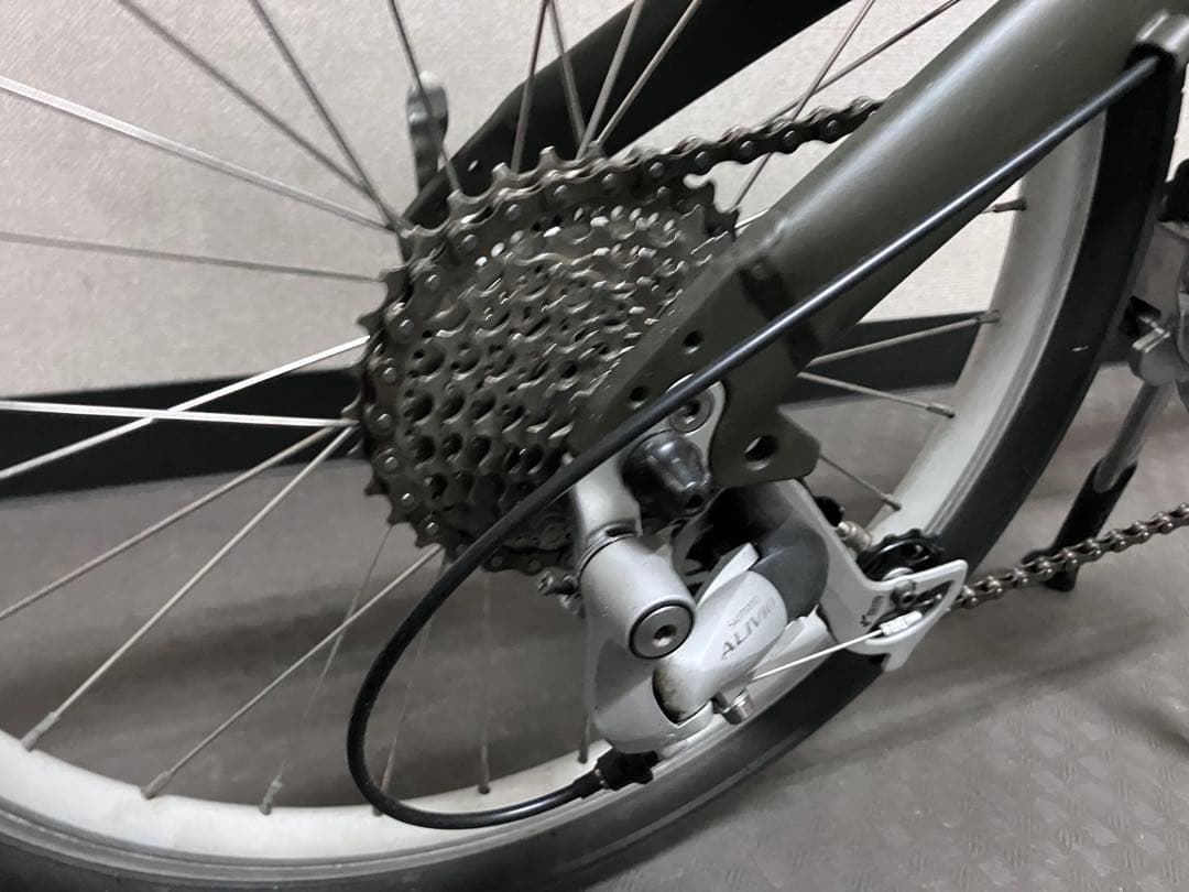 DAHON mu 8速　自家塗装