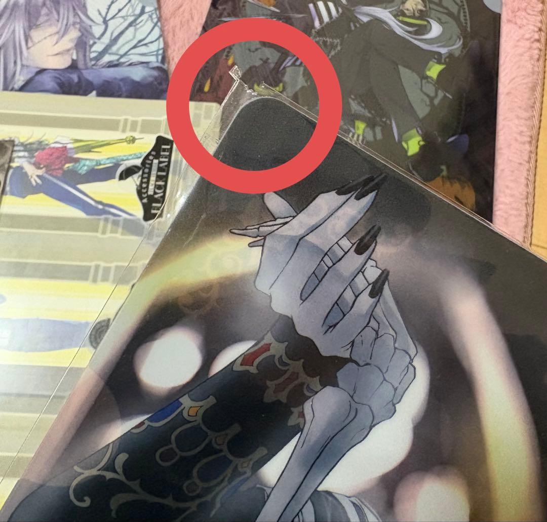 黒執事 葬儀屋 クリアファイル+ポストカード