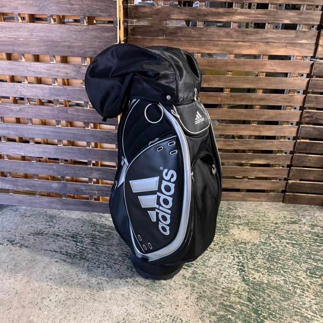 I084 adidas アディダス キャディバッグ ゴルフバッグ