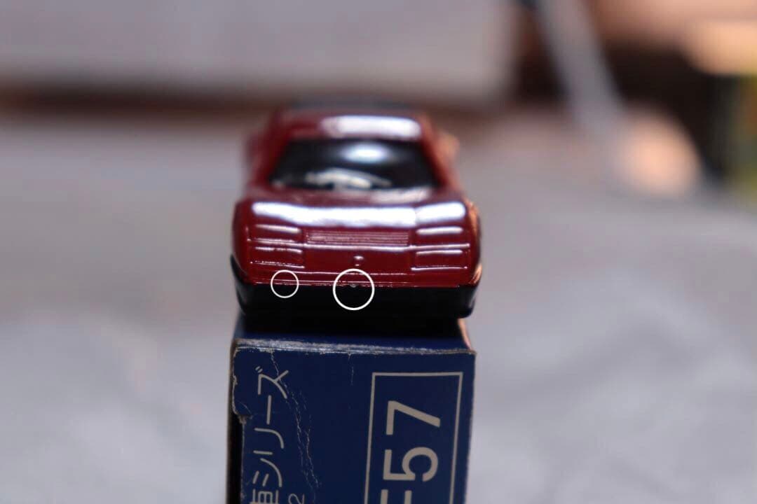 日本製　トミカ　外国車シリーズ　フェラーリ　BB 512 F57