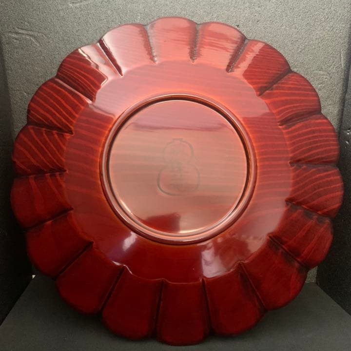 大徳寺 孤篷庵 小堀卓厳 菓子器盆 伝来写 菊花盆 盆 漆器 遠州茶会