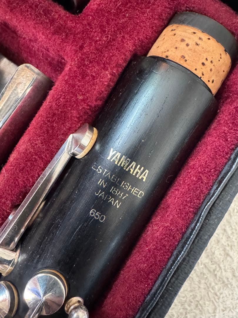 クラリネット YAMAHA650 ヤマハ650