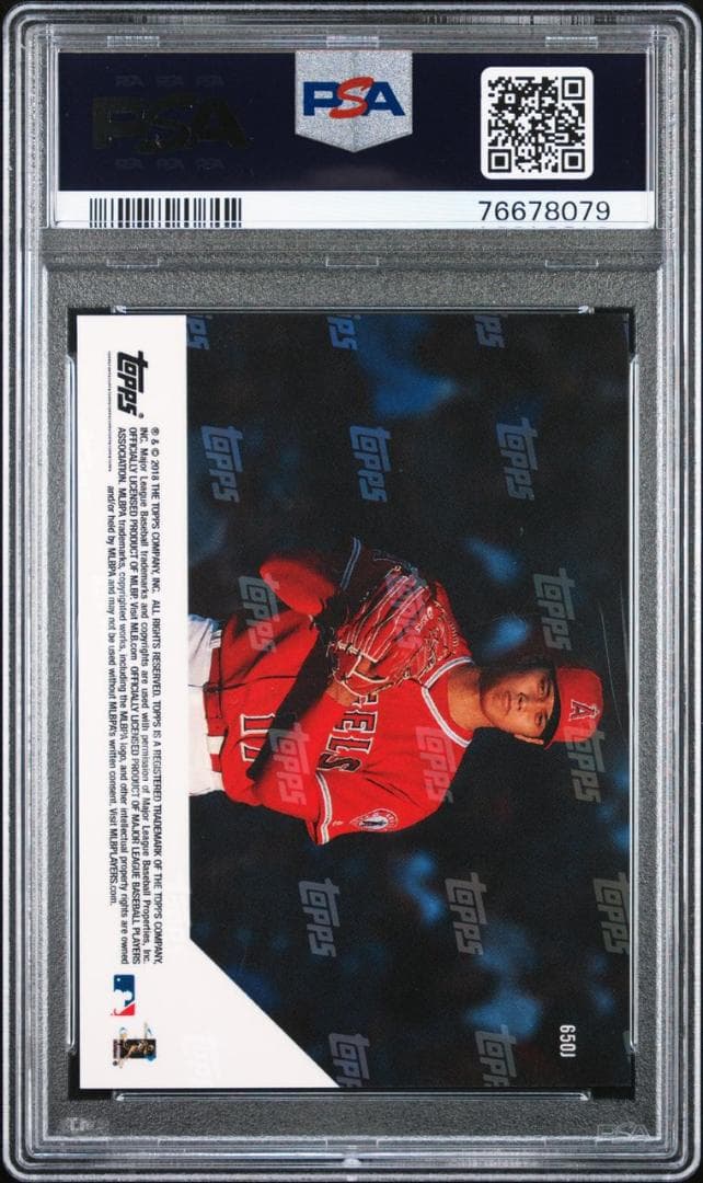 【ＰSA鑑定品_稀少】大谷翔平_ルーキーメモリアルカード_日本語Ver.