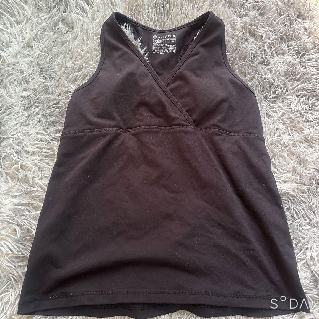 ヨガウェアセット M 黒 ピンク ベージュ