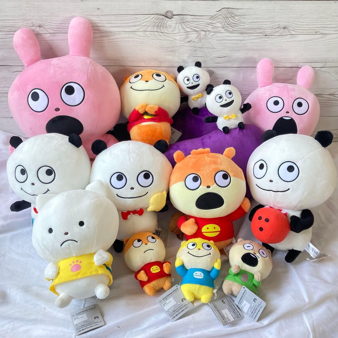 にしむらゆうじ作品 ぬいぐるみ まとめ売り 全タグ付き こねずみ もふぐっと 2