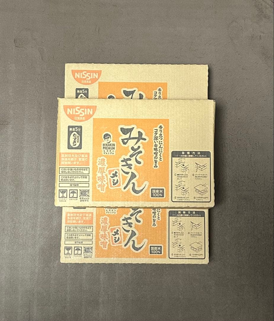 日清食品 みそきんメシ 3ケース(18個)