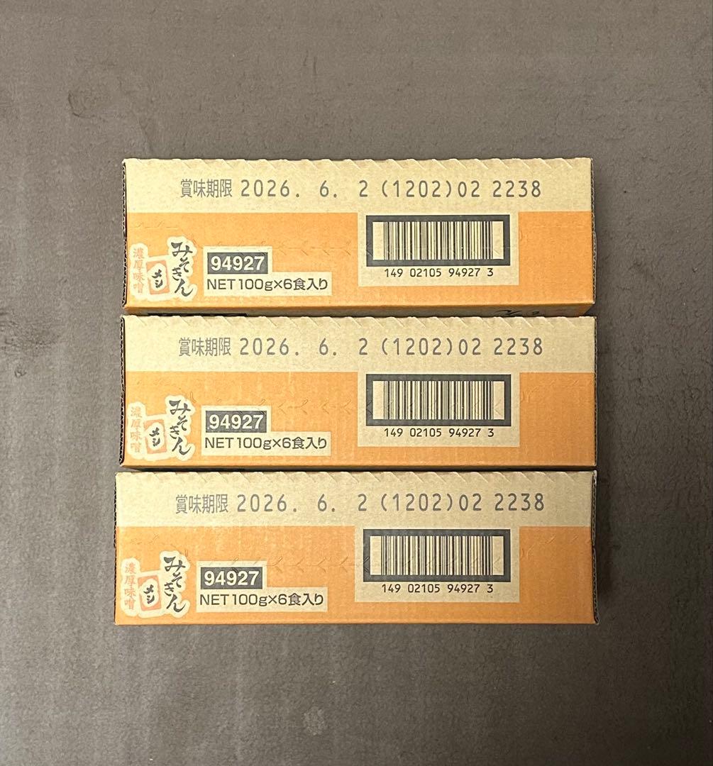 日清食品 みそきんメシ 3ケース(18個)