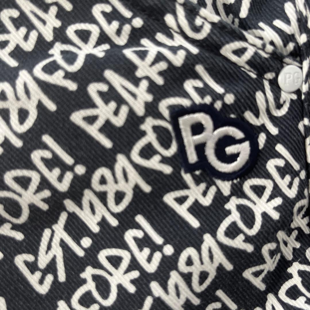 PG メンズパンツ ネイビー柄白　サイズ　7