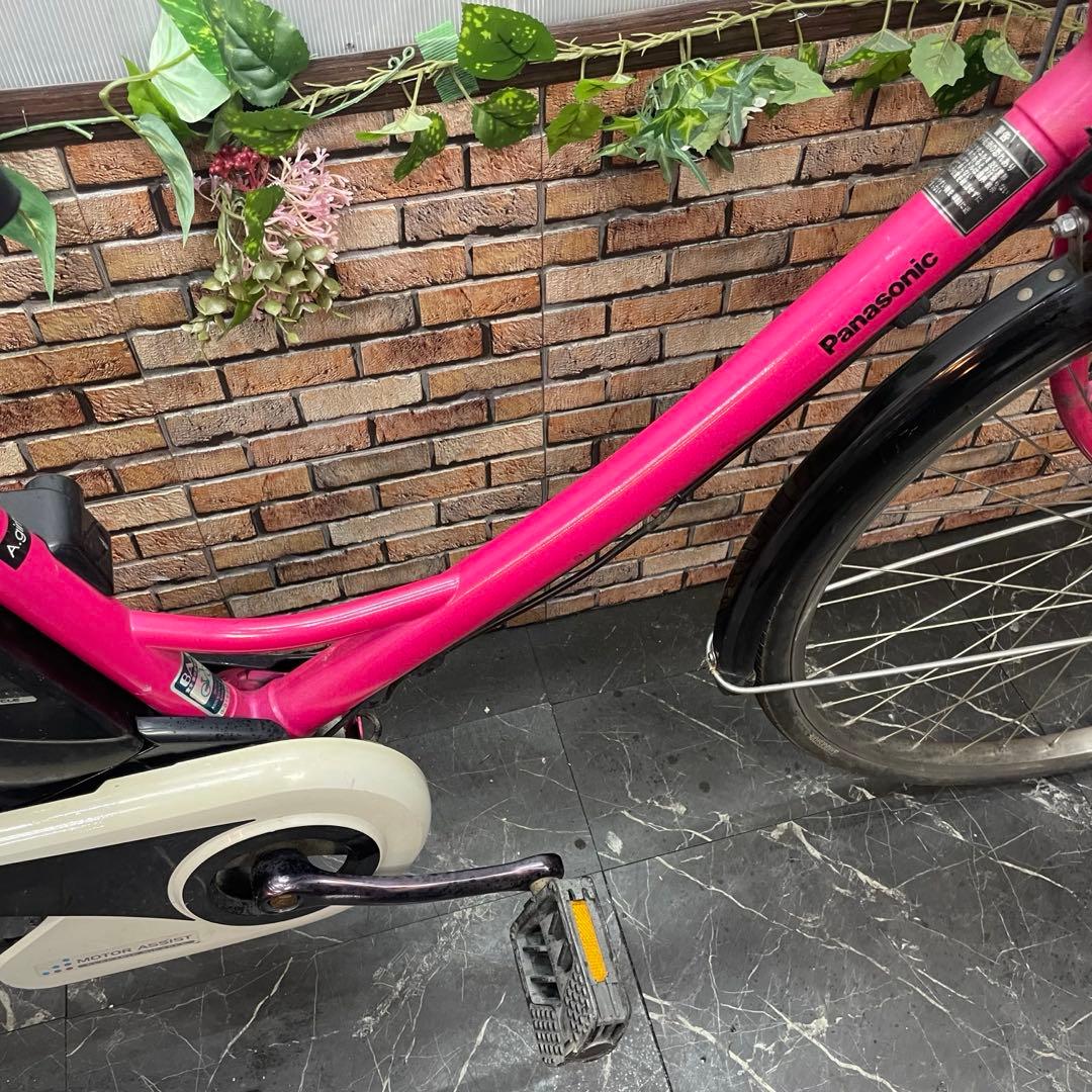 【112】電動自転車 Panasonic A.girl's ピンク 26インチ