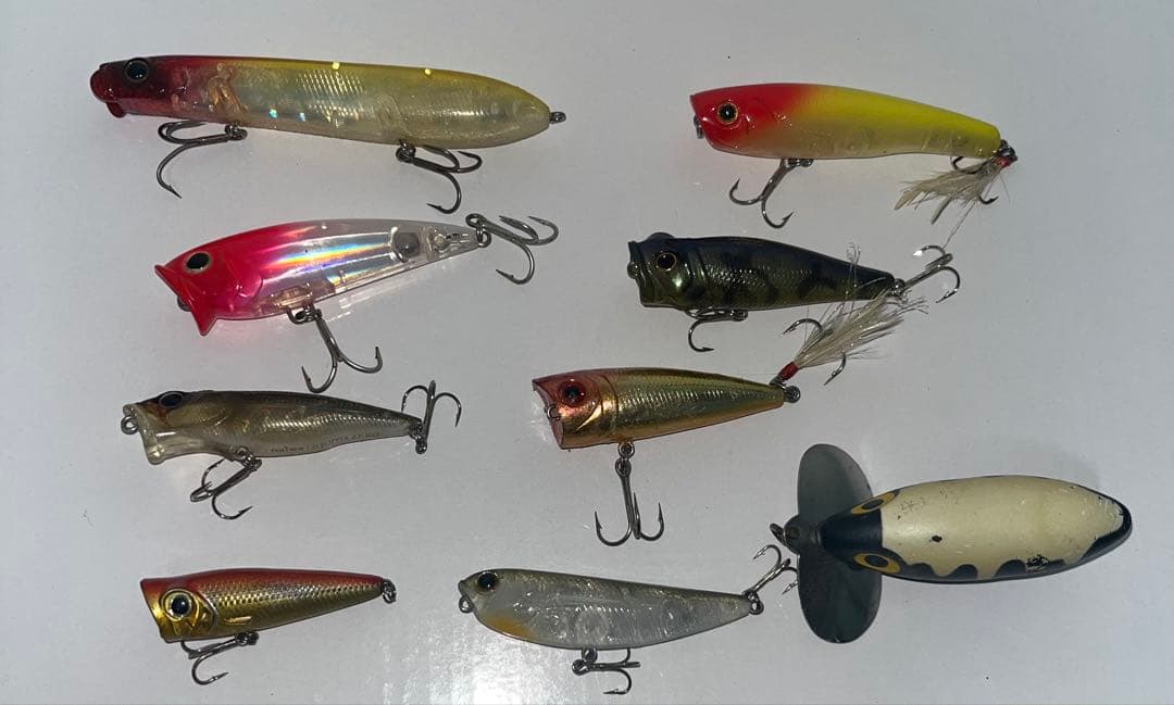 つ*。様 バス釣り引退セット　タックルボックス付き