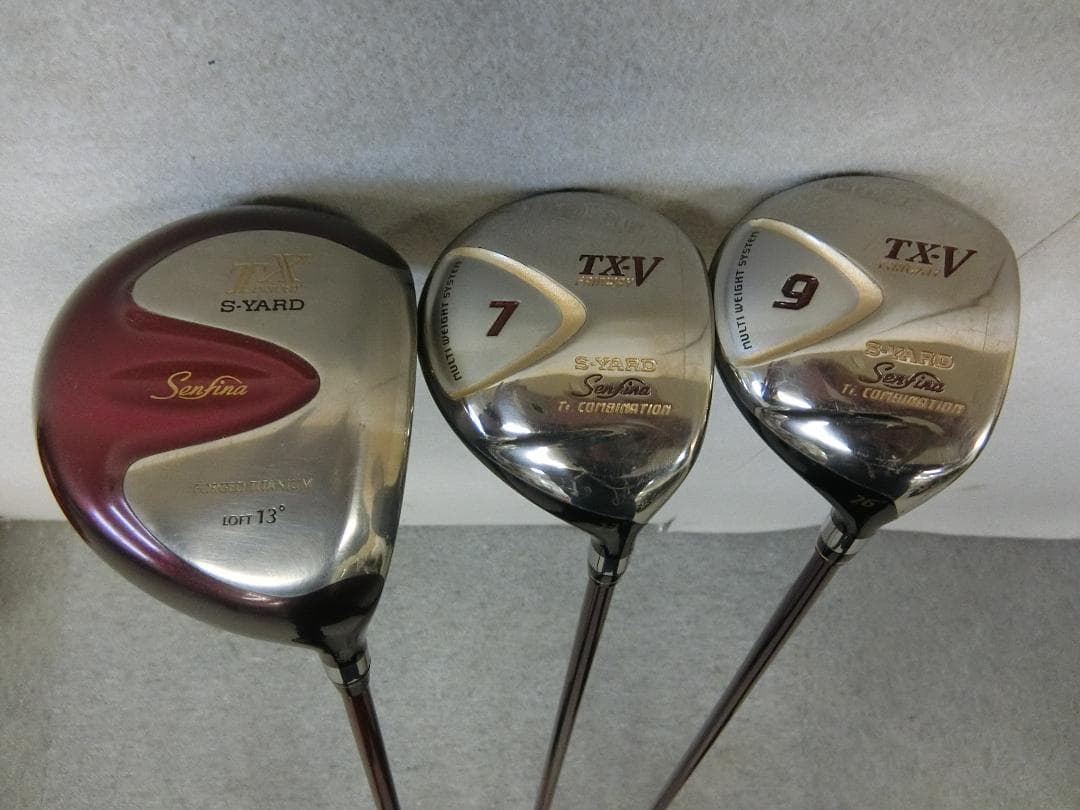 b701 初心者歓迎 エスヤード 等レディースゴルフ１０本セット