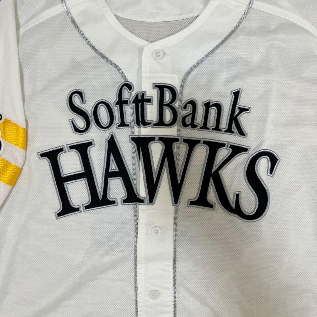 福岡ソフトバンクホークス　山田　実使用ホームユニフォーム