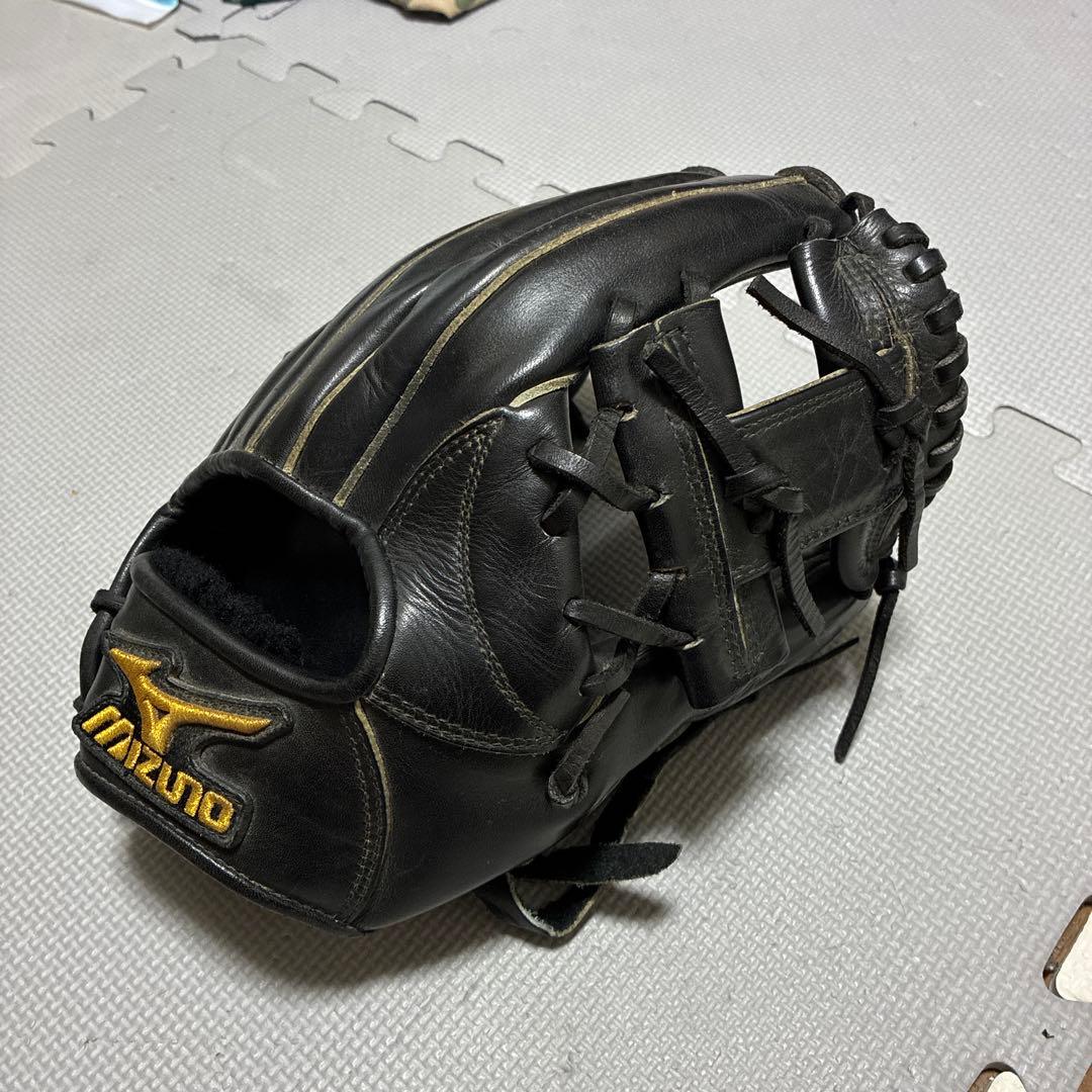 Mizuno 軟式グローブ 黒（少年野球）
