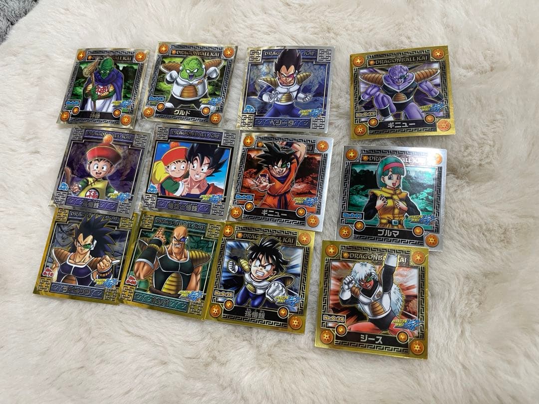 ドラゴンボールキラシール ドラゴンボール シール まとめ売り12枚