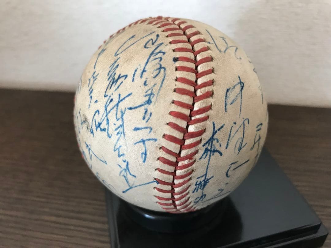 希少！★昭和25年 大洋ホエールズ創設年の選手サインボール◆ 横浜DNA