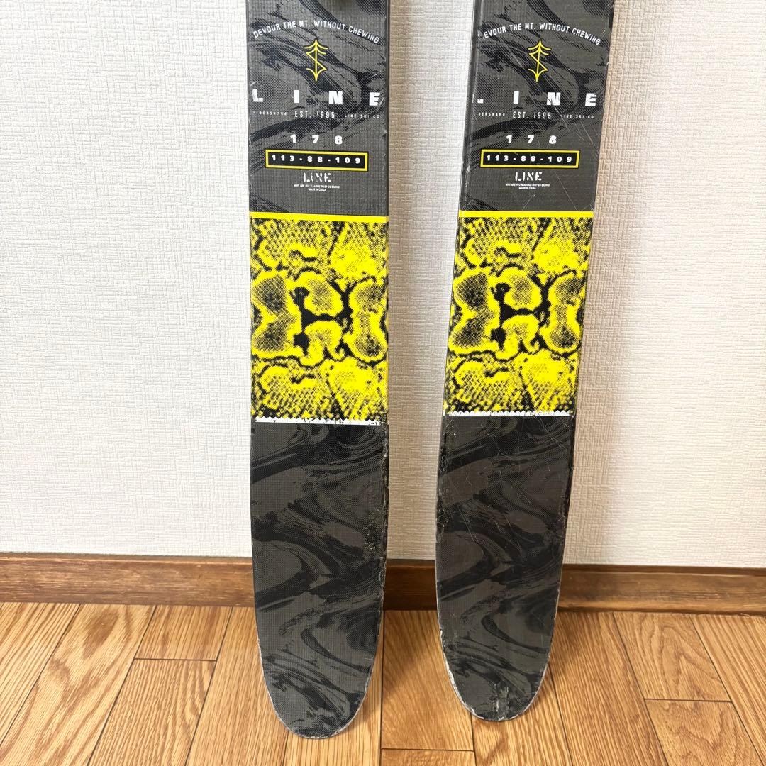 LINE（ライン）スキー TIGER SNAKE タイガースネーク 178cm
