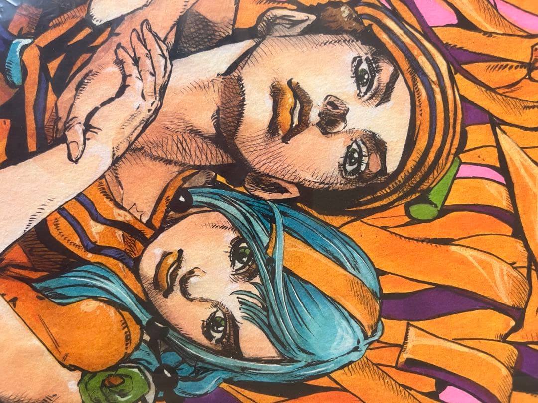 ジョジョの奇妙な冒険 複製原画　ジョジョ展　ジョジョリオン
