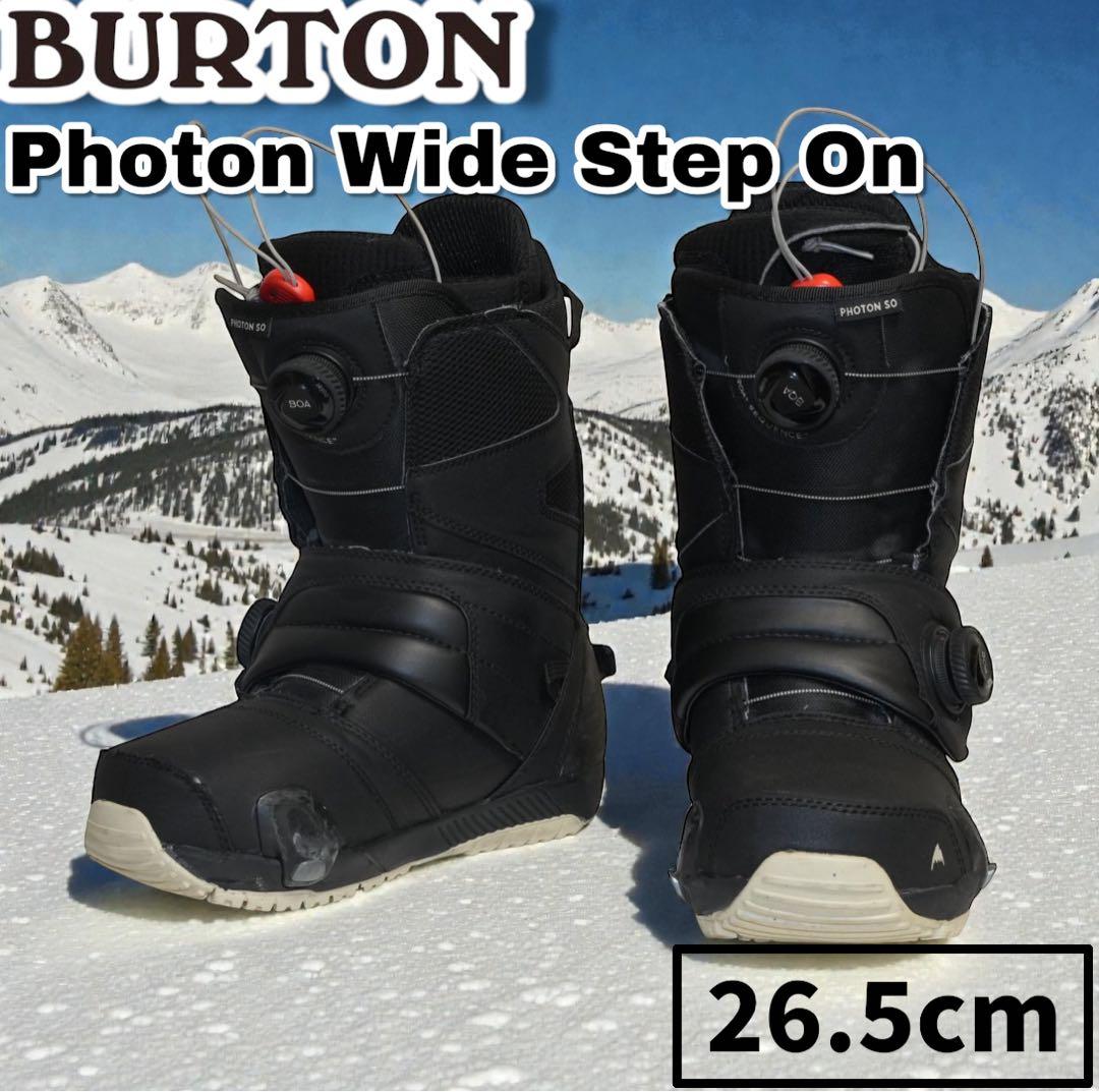 【人気】BURTON Photon Wide Step On 26.5cm