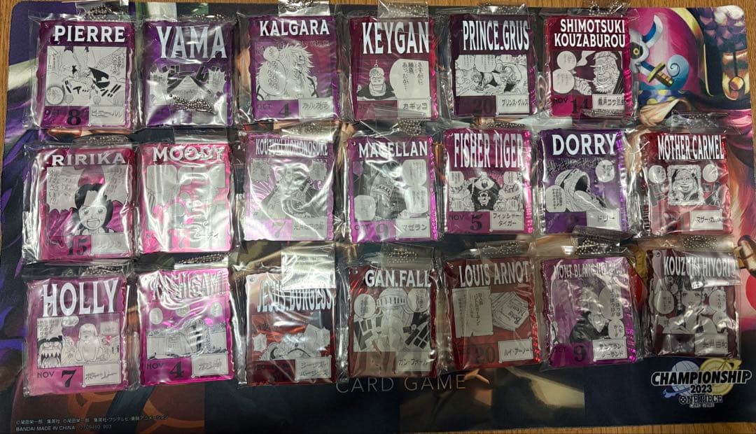 ONE PIECE ベースショップ 1番くじ　アクリルブロック10〜12月20個