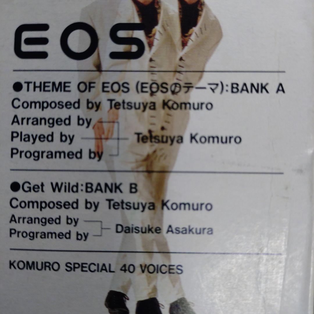 【激レア】YAMAHA ヤマハ EOS ボイスカード 小室哲哉　メモリーカード