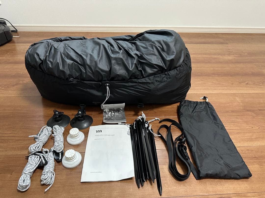 モ*ツ様 muraco ペネロペカーサイドタープ 復刻版➕ウィンドガードシートノ