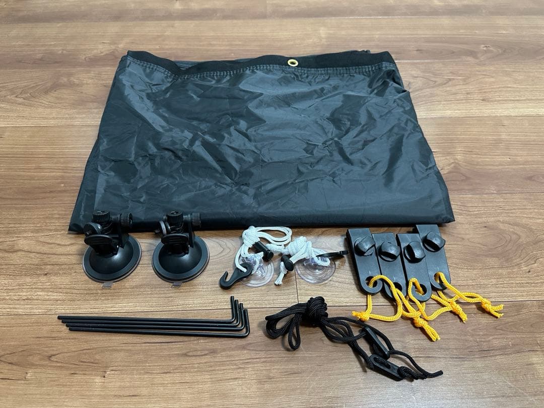 モ*ツ様 muraco ペネロペカーサイドタープ 復刻版➕ウィンドガードシートノ