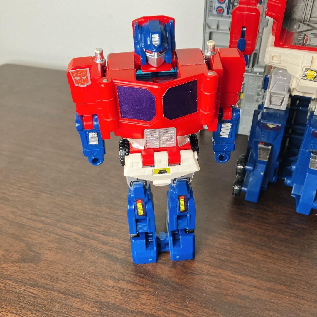 トランスフォーマー G1 コンボイ & スーパージンライ 現状品 欠品あり