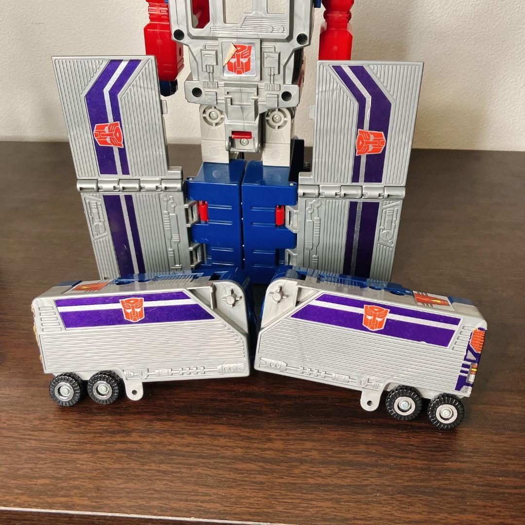 トランスフォーマー G1 コンボイ & スーパージンライ 現状品 欠品あり