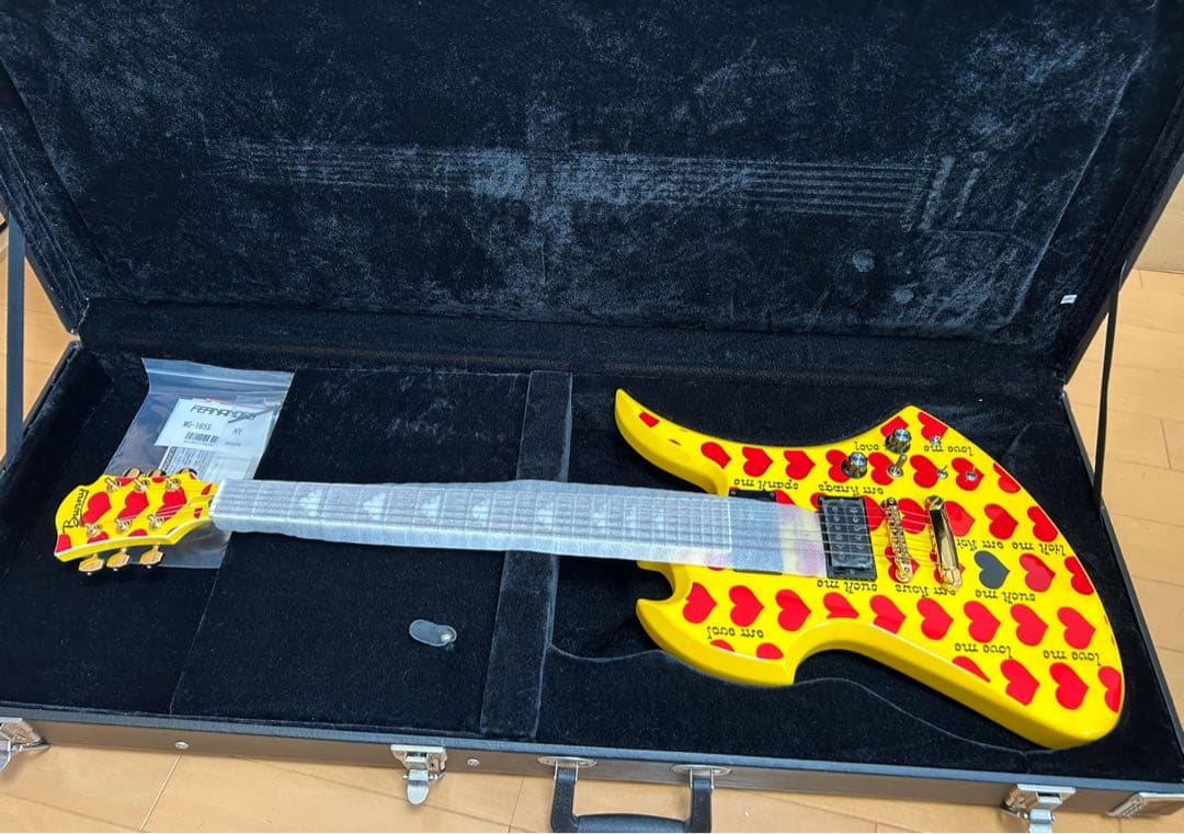 hide生誕60周年記念　新品BURNY MG-165S HYイエローハート