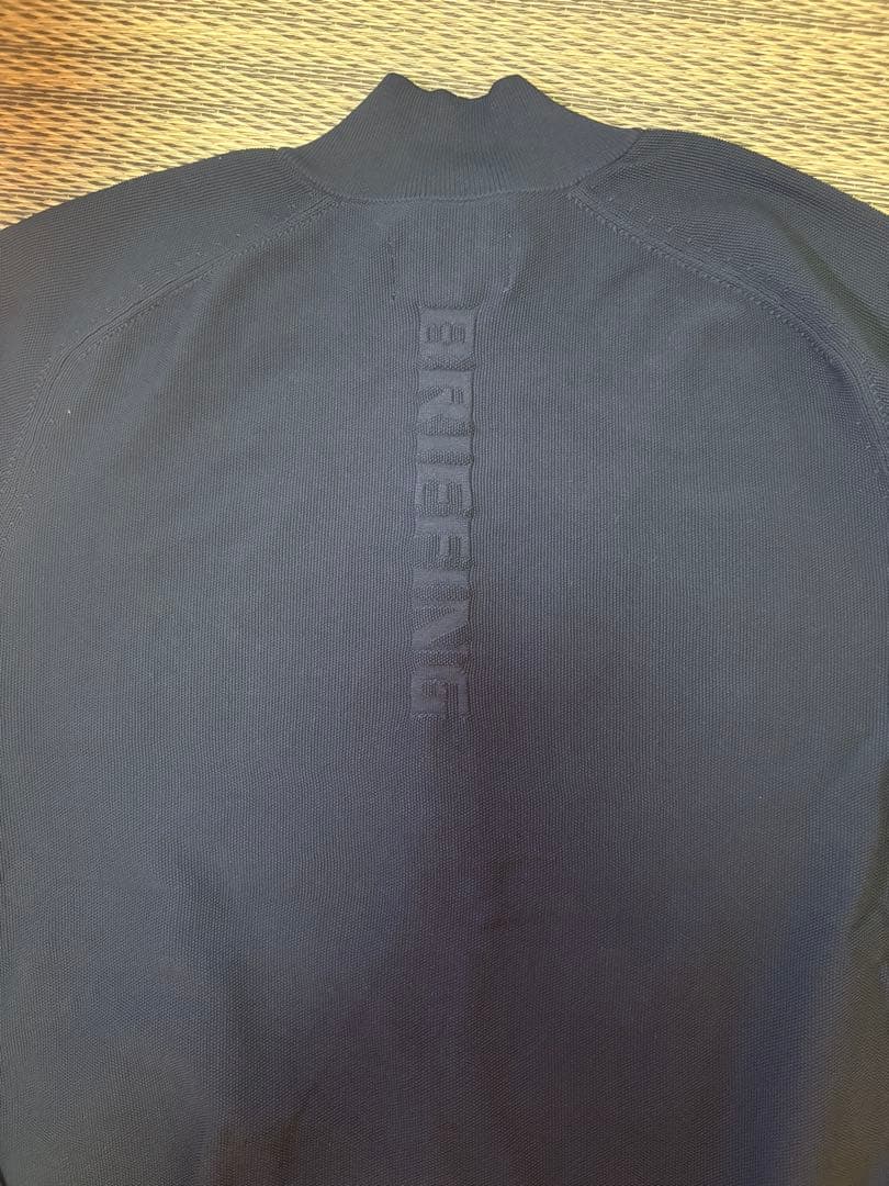 BRIEFING ネイビー ジップアップジャケット L