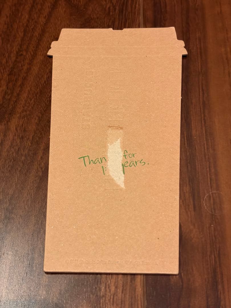 【非売品】スタバ 日本上陸15周年 IDカードホルダー　従業員限定