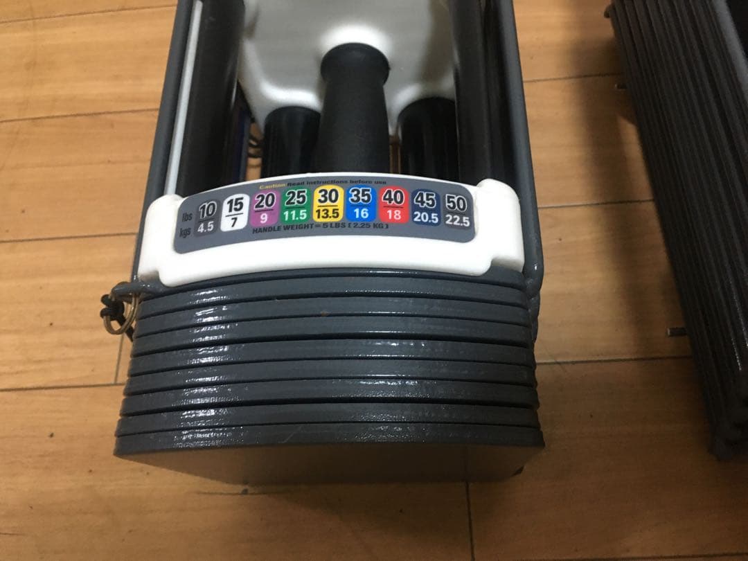 ②POWERBLOCK SPORT5.0パワーブロック ダンベル 23Kg×1個