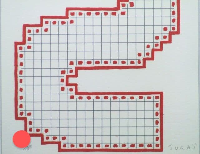 菅井汲 エッチング リトグラフ 100部限定 希少作品　真作