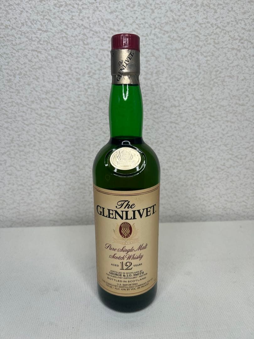 希少 未開栓 The GLENLIVET ザ グレンリヴェット 12年 旧ボトル