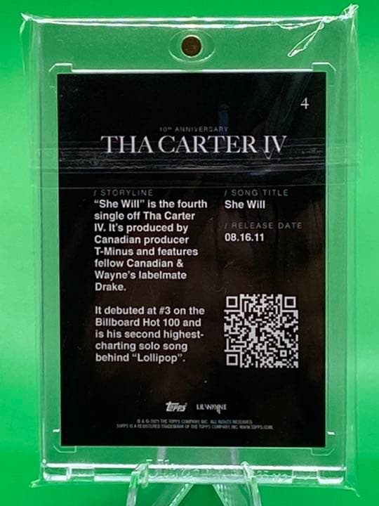 超希少カード　Lil Wayne NOVACANE Tha Carter IV