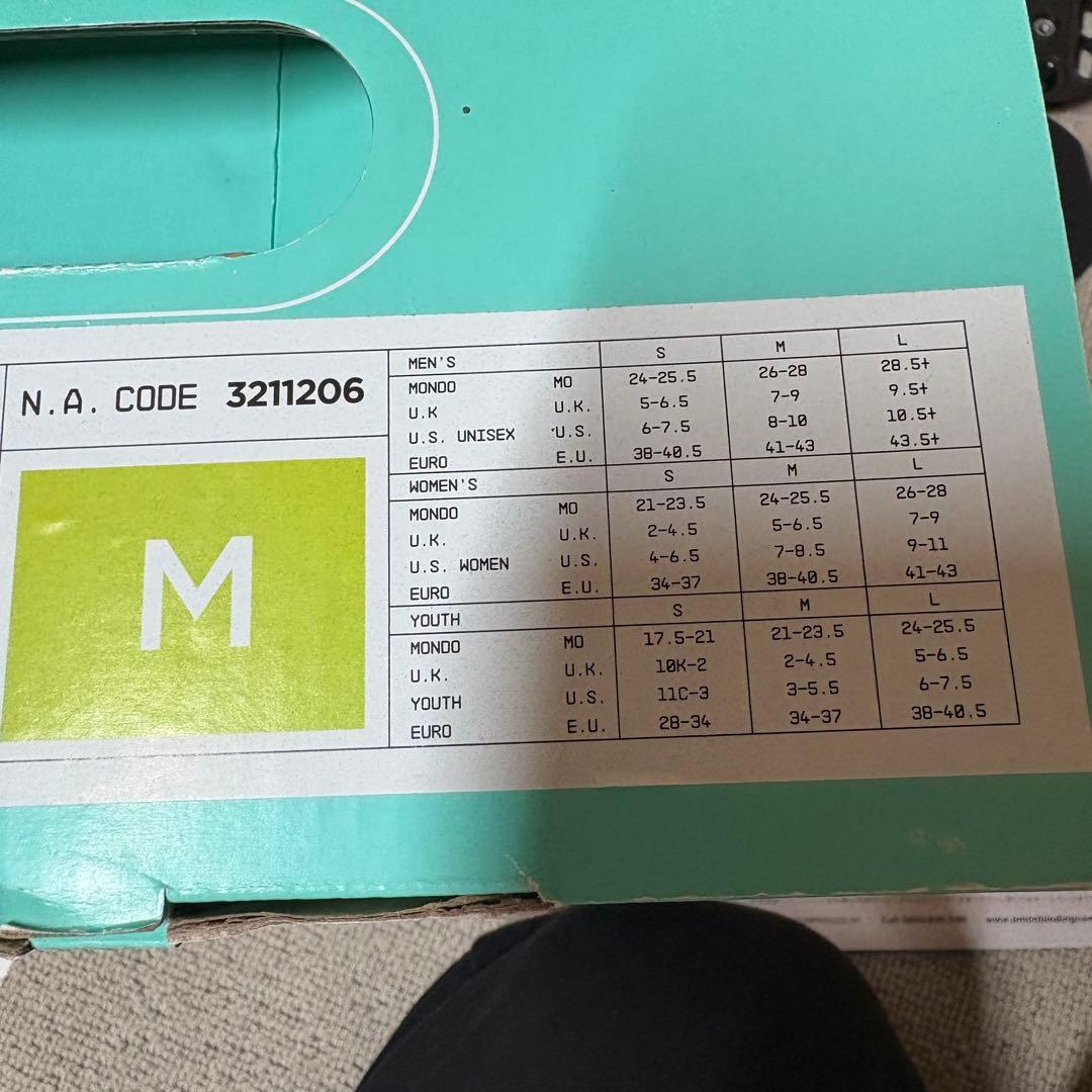 UNION MILAN スノーボード　ビンディング ブラック　M 2021/22