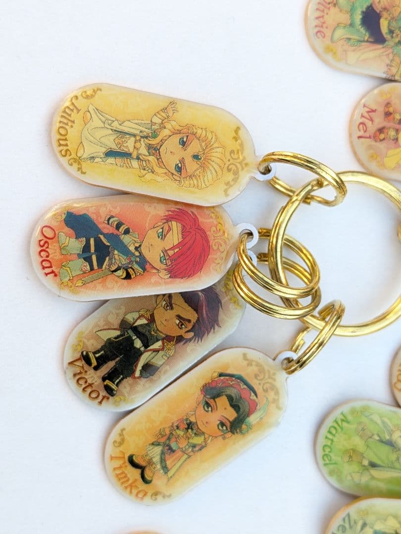 アンジェリーク キーホルダー　4点セット　16キャラ