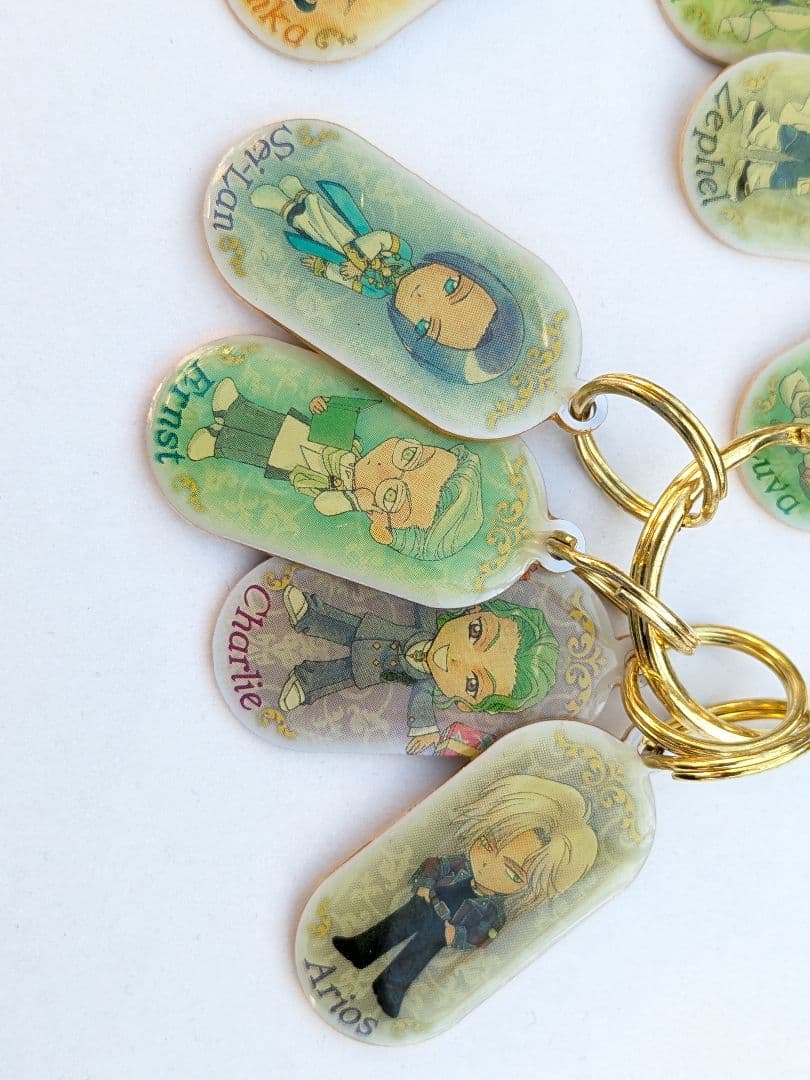 アンジェリーク キーホルダー　4点セット　16キャラ