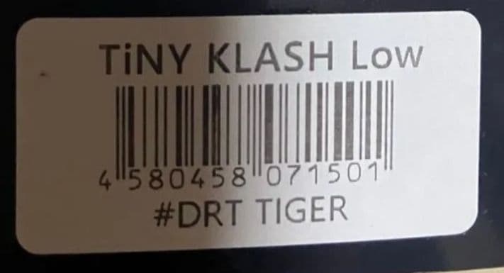 DRT タイニークラッシュ DRT TIGER タイガー TINYKLASH