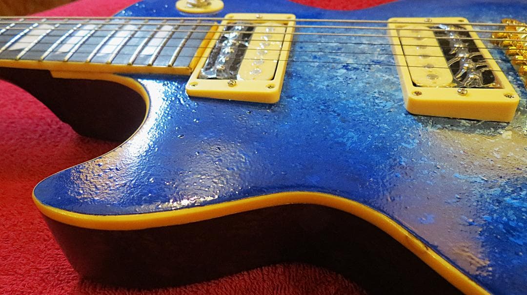 LPLH　豪華仕様ラッカー塗装コイルタップBL　アルニコV　レフティ　左