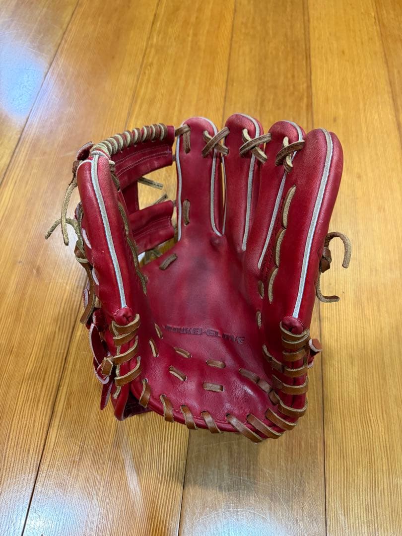 緊急価格！！ジュンケイグラブ 6214A型 あずきブラウン