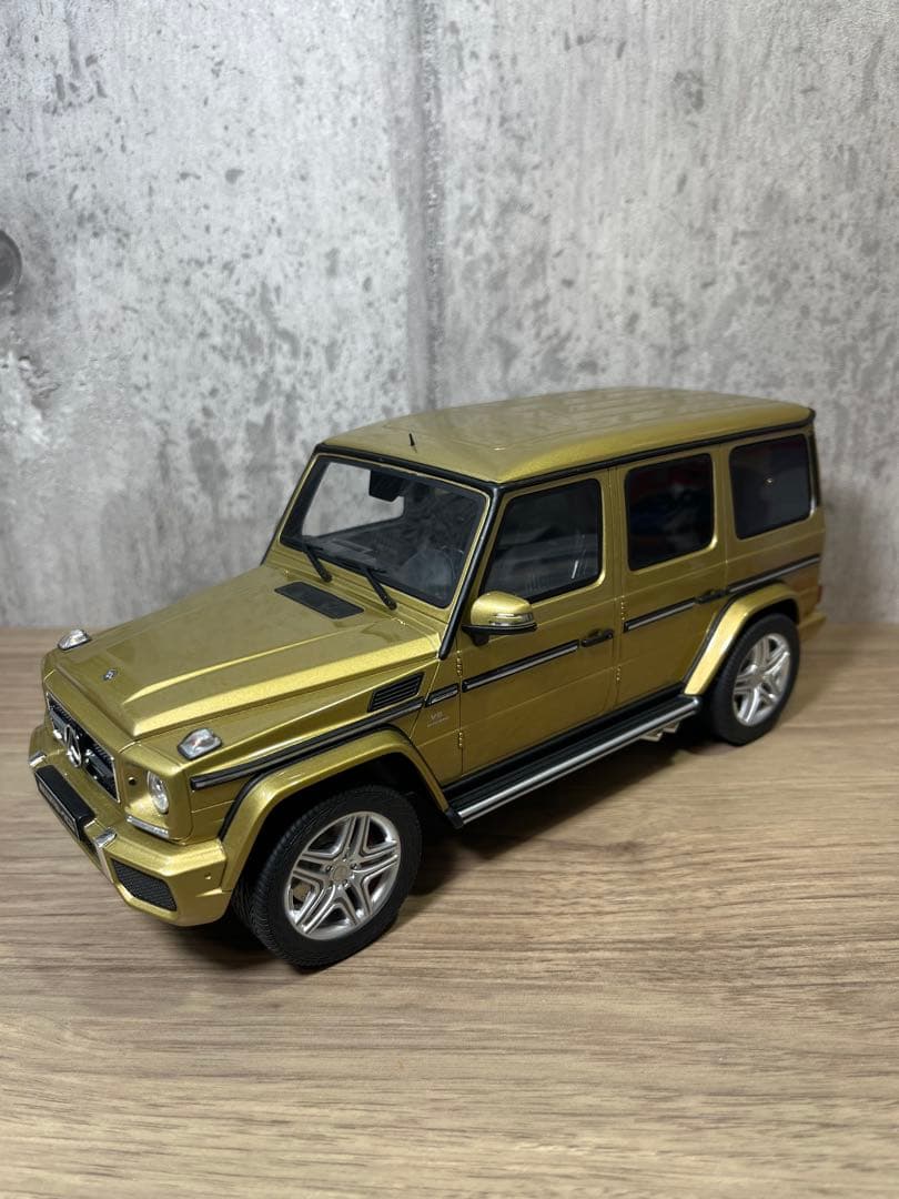GTスピリット 1/18 メルセデス ベンツ AMG G 63 パール ゴールド