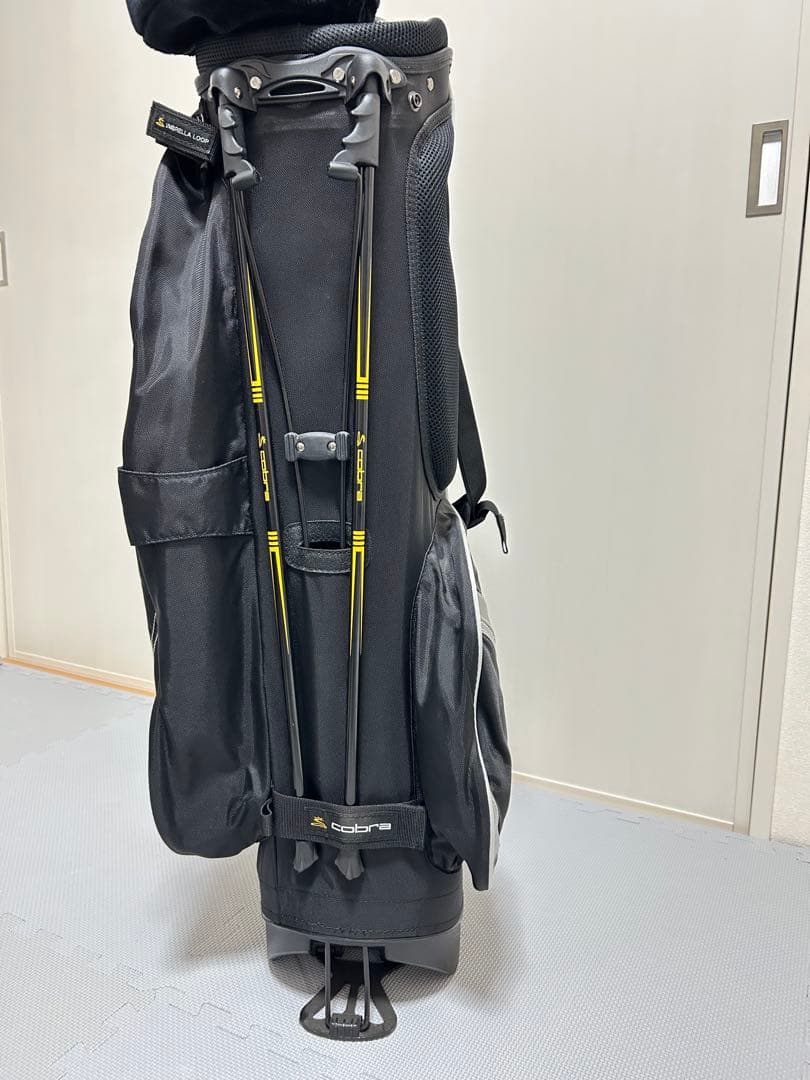 美品 コブラ キャディバッグ スタンド