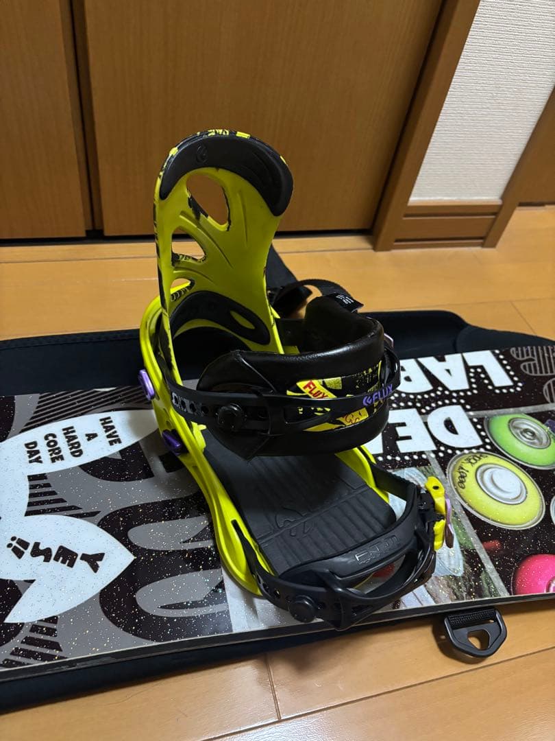 スノーボード death rabel trust girls 139 flux GL xs